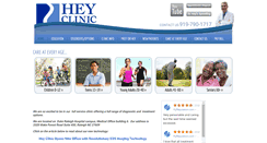 Desktop Screenshot of heyclinic.com